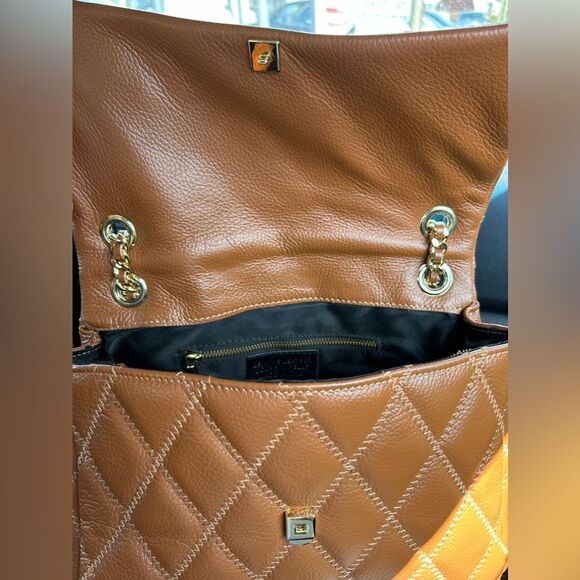 NWOT~Ines Leather Crossbody Bag - Picture 4 of 10